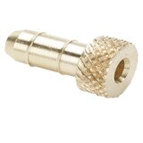 Tube - Plug - Brass Pneumatic Hose Barbs for Tubing, Dubl-Barb